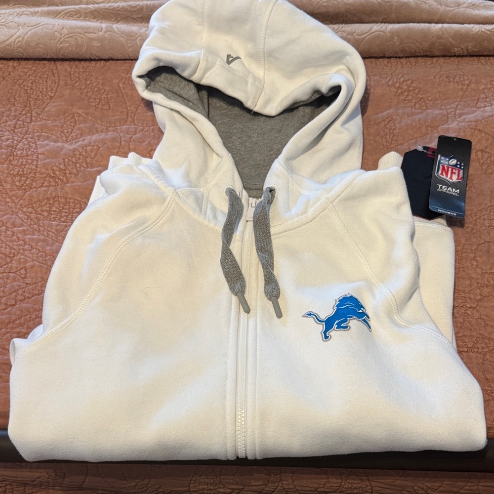 NFL Team Detroit Lions zip hoodie